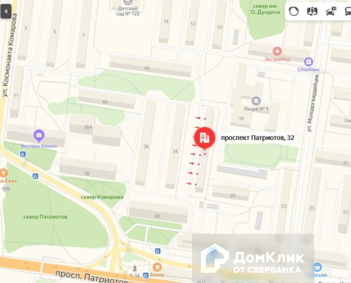 Проспект патриотов 29б